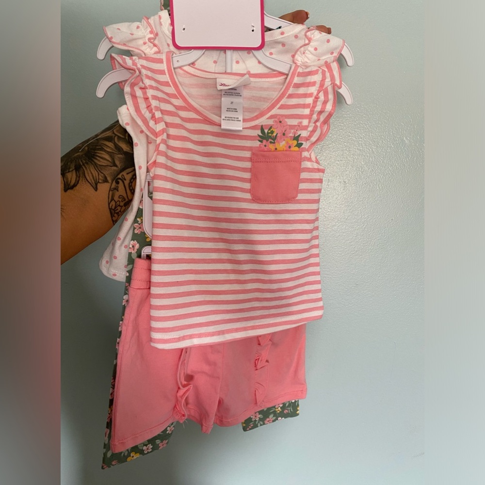 2T outfits with headband